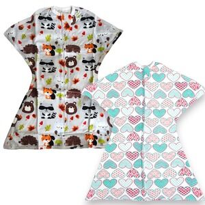 2-PACK Zipadee Zip Sleeping Baby Swaddle‎ Transition XS 3-6 Months NEW
